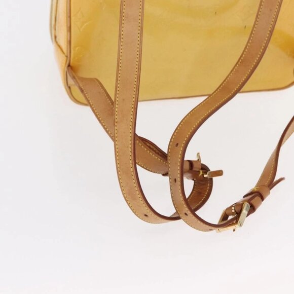 LOUIS VUITTON Monogram Vernis Marley Backpack Gris M91038 LV Auth 153042 main image 10
